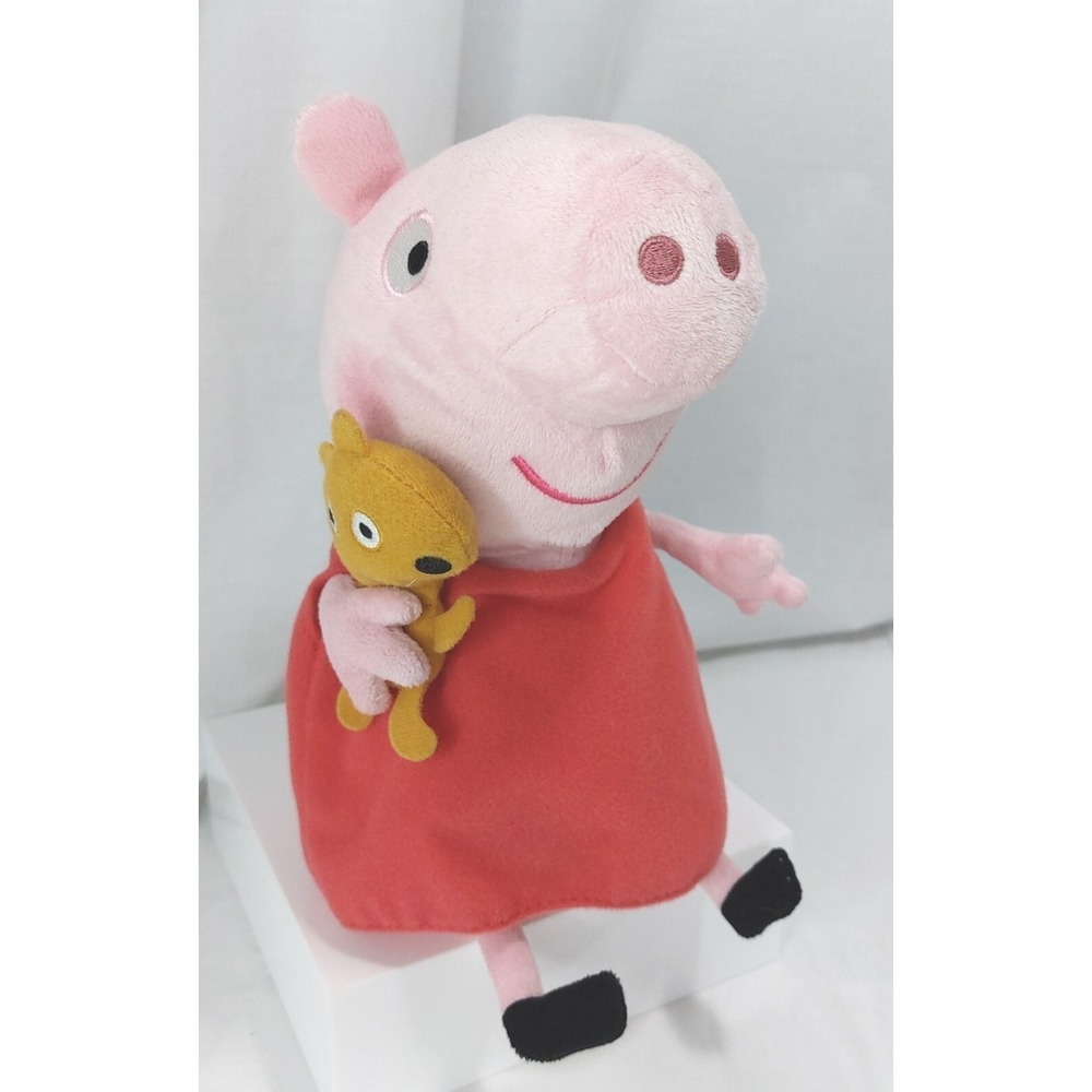 PEPPA PIG 9" Beanie Baby Teddy Bear Babies Plush Stuffed‎ Animal